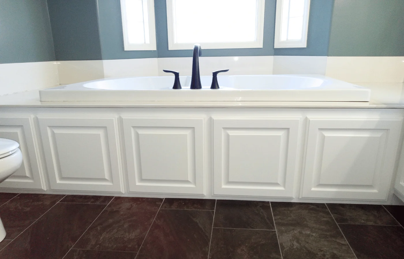 cabinet painting project white color