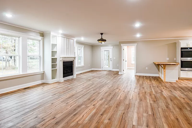 residential wall painting beige color